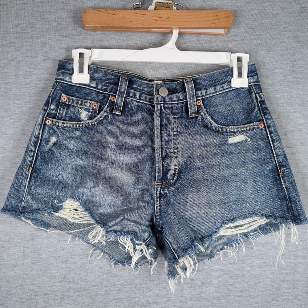 2x 👯‍♀️Host Pick⚡️Denim Forum (Aritzia) The Ex Boyfriend Short - Picture 6 of 13